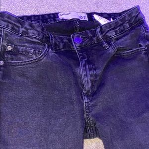 Garage black ripped jeans